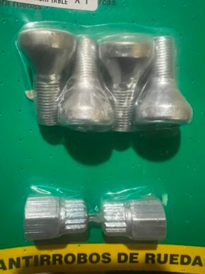 JUEGO BULONES ANTIRROBO FIAT 500 / QUBO